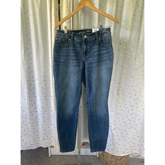 International Concepts INC NWT Curvy Tummy Control Fit Mid Rise Skinny Leg Jeans - Picture 2 of 6